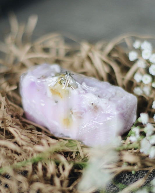 Violet and Lavender artisanal bar soap